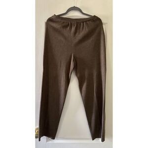 Nordstrom Vintage Wool Blend Pull On Brown Pants Small